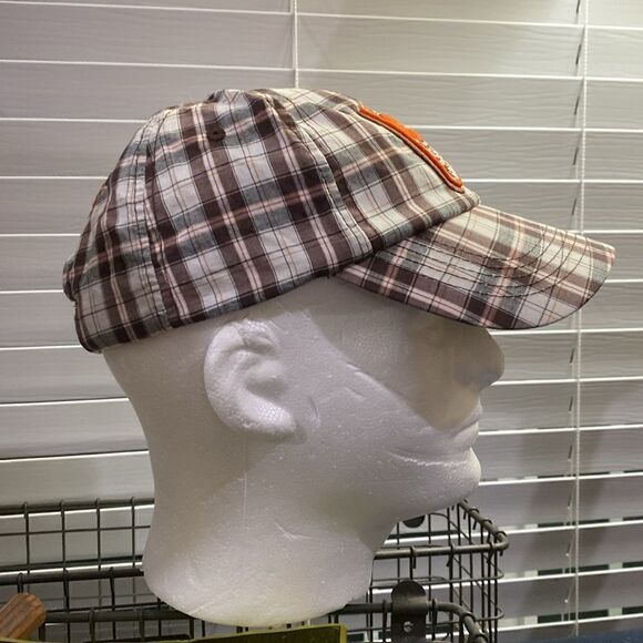 Hooters Plaid Baseball Hat Top of The World 100% cotton Embroidered Rare HTF - Picture 11 of 14